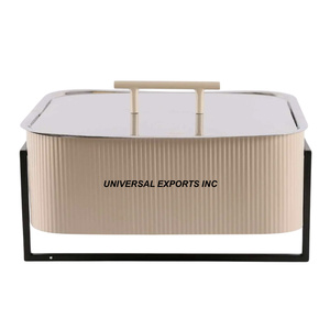 Réchauffeur d'aliments de luxe de haute qualité Vente à chaud Casserole de créateur Forme personnalisée Designer New Metal Hotpot - Product Image 4