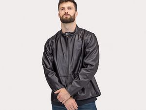 Blouson en cuir Murray - Product Image 3