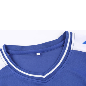 Uniformes de fútbol de poliéster 100% de alta calidad, ropa deportiva transpirable de nuevo diseño con mangas cortas de talla grande, servicio OEM disponible - Product Image 3