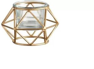 El mejor diseño de candelabros, candelabros cónicos dorados, Juego de 3 candelabros decorativos de mesa de Metal para boda - Product Image 5
