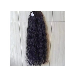 วิกผมคนผมดิบแบบลอนผมคนจากกัมพูชาไม่ผ่านการทำเคมี - Product Image 2