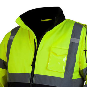 Meilleur prix Veste de sécurité routière haute visibilité réfléchissante pour hommes Veste de sécurité haute visibilité respirante au Pakistan - Product Image 4