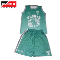 Traje de baloncesto de poliéster de secado rápido de alta calidad Conjunto de uniforme de baloncesto Premium personalizado con logotipos personalizados