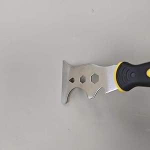 <span class=keywords><strong>Couteau</strong></span> à enduire multifonctionnel en acier inoxydable industriel avec manche en plastique, lame <span class=keywords><strong>de</strong></span> 0,5 mm d'épaisseur, manche <span class=keywords><strong>de</strong></span> 11 cm, outil <span class=keywords><strong>de</strong></span> <span class=keywords><strong>peintre</strong></span>, grattoir - Product Image 6