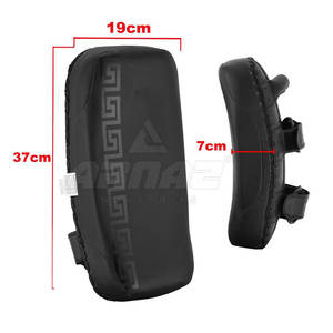 Profesional personalizado de alta calidad Kick Thai Pads Boxeo Profesional de cuero hecho Kick Thai Pads - Product Image 2