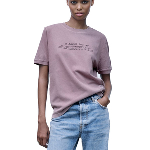 2025 printemps été à la mode femmes athlétique grande taille entraînement t-shirts Style décontracté solide uni teint court tricoté Anti-boulochage - Product Image 6