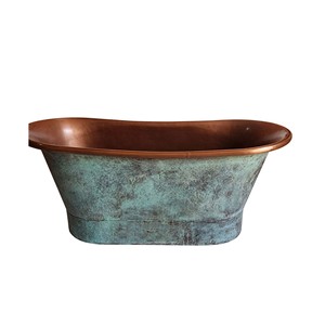 แผ่นป้ายทองแดงสำหรับห้องน้ำสำหรับผู้ใหญ่แบบดั้งเดิมที่มีคุณภาพแบบอิสระ - Product Image 1