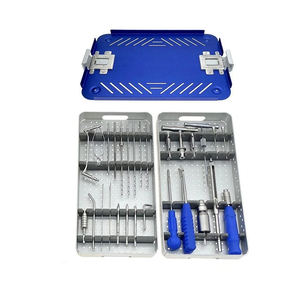 Kit de Instrumentos Quirúrgicos de Alta Calidad para Placa de Bloqueo Ortopédica Manual A0 para Miembro Superior, Set Premium Básico con Certificación CE Surginexa - Product Image 2