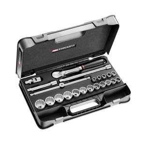Jeu de douilles à 12 points Facom 1/2'' pouce, kit d'outils de 22 pièces - Product Image 1