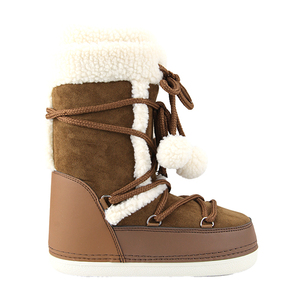 Bolas <span class=keywords><strong>de</strong></span> piel <span class=keywords><strong>de</strong></span> diseño clásico que nunca pasan <span class=keywords><strong>de</strong></span> moda <span class=keywords><strong>Botas</strong></span> <span class=keywords><strong>de</strong></span> nieve <span class=keywords><strong>para</strong></span> <span class=keywords><strong>mujer</strong></span> <span class=keywords><strong>Botas</strong></span> cálidas <span class=keywords><strong>para</strong></span> <span class=keywords><strong>mujer</strong></span> - Product Image 4