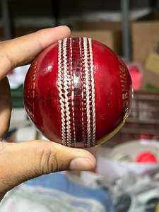 JAWAS SPORTS JS-BH-RO-34 International Cricket Hard Leather <b>Balls</b> with Custom Logo High Quality Official <b>Weight</b> - Product Image 3