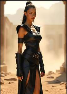 เสื้อแจ็คเก็ตหนังแท้สำหรับผู้หญิงแบบสองด้าน ใส่ได้ทั้งฤดูหนาว กันน้ำ กันลม มีฮู้ด บุผ้าแบบควิลท์ แขนทรงโคมไฟ ประดับเลื่อม - Product Image 4