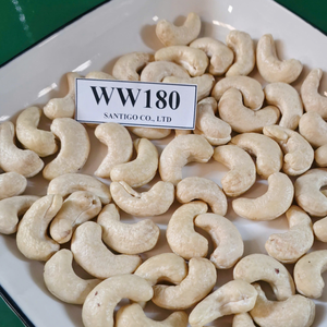 Anacardos de corta duración SANTIGO Kaju Badam W180 anacardos - Product Image 1