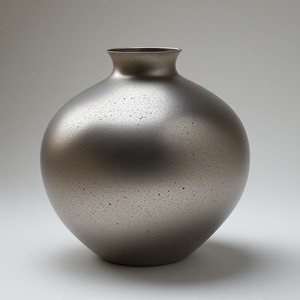 Decorative Handmade Aluminium <b>Vase</b> with Carved Motif and Polished <b>Texture</b> for Luxury Interior Decoration Themes - Product Image 2