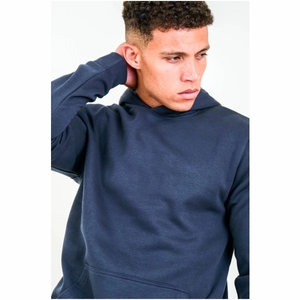 Conjuntos Deportivos de Moda para Hombre, de Dos Piezas, Informales, de Algodón y Poliéster, Transpirables, Estampados, con Capucha, de Color Sólido - Product Image 3