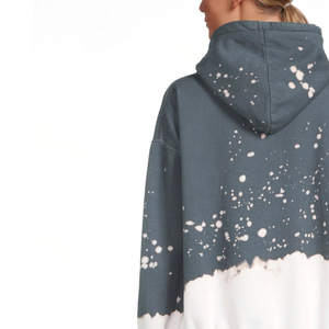 Oversized Cotton Fleece <b>Drop</b>-Shoulder Hoodie for Women Winter High Street Style Quick Dry Breathable Front Logo Option Low MOQ - Product Image 5