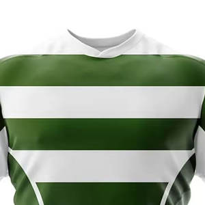 Cómodo Uniforme de Rugby de poliéster 100% de alta calidad Pantalones cortos de secado rápido Mangas Uniforme de Rugby - Product Image 6