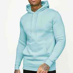 Sudaderas con capucha para hombre, de algodón 100% jersey de lana, suave, cálido, cuello redondo, manga larga, ropa de calle, moda, gimnasio, informal, acogedor, traje de invierno, top - Product Image 1