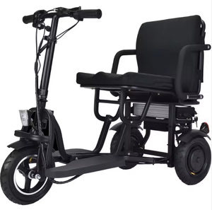 Dual Motor Lithium MotoTec Folding <b>Mobility</b> Electric <b>Trike</b> 42x22x33Inch Handicap - Product Image 2