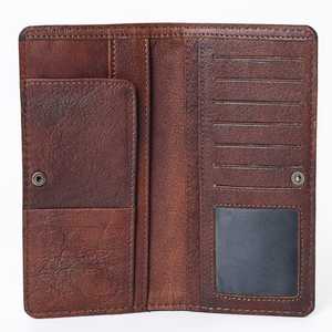 Pochette en cuir de vachette véritable pour femme, style bohème, fait à la main, vintage, avec fermeture à glissière - Product Image 2