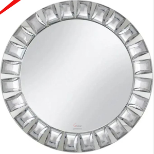 Plaque de chargeur de forme ronde en acier inoxydable et métal fini argent de la meilleure qualité pour hôtel, restaurant et bar - Product Image 1