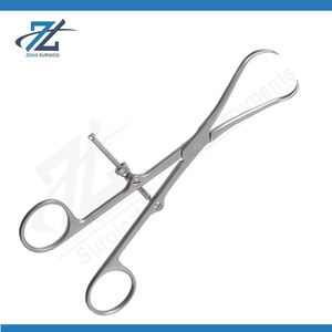 Fórceps de Reducción Manual Ajustable con Bloqueo, Fórceps de Sujeción Ósea de 135 mm, Instrumentos Quirúrgicos de Acero Inoxidable, Fabricante Pakistán - Product Image 2
