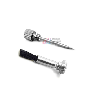 Marteau neurologique orthopédique standard portable pour tests sensoriels en neurologie, comprenant un rouelette de Babinski et un marteau de réflexe de Taylor, ensemble de 3 pièces - Product Image 3