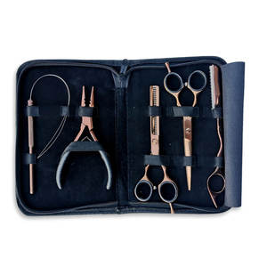 Vente en gros de kit d'extensions de cheveux en acier inoxydable à tenue forte avec logo personnalisé imprimé de marque privée pince quantité en vrac de haute qualité - Product Image 2