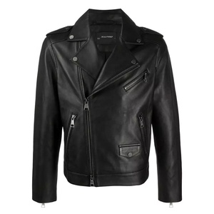 High Quality Motorbike Leather Jacket Men Flexible Durable Riding Gear Unique Color Fashion Biker Wear OEM Supplier - Product Image 1