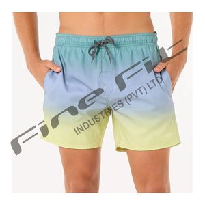 กางเกงว่ายน้ำชายหาดกางเกงเล่นกระดานโต้คลื่นทำจากโพลีเอสเตอร์แห้งเร็วสำหรับผู้ชาย - Product Image 1