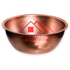 Hot Selling Handmade Pedicure Bowl Hammered Design Blue Patina Finished Handmade Metal Bowl Salon Products - Product Image 4