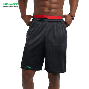 Short d'été en élasthanne/polyester 220g pour hommes Logo personnalisé Séchage rapide Respirant Taille élastique - Product Image 1