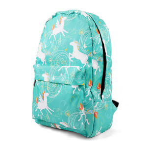 Student <b>Backpack</b> with Unicorn <b>Print</b> Fashionable School Bag for Middle School Students Wholesale Custom - Product Image 3