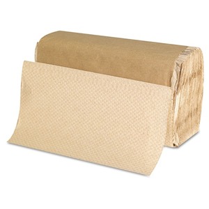 Toallas de Papel Desechables de una Sola Pliegue GEN G1507 de 9 Pulgadas X 9.45 pulgadas Caja de cartón natural de 4000 unidades - Product Image 1