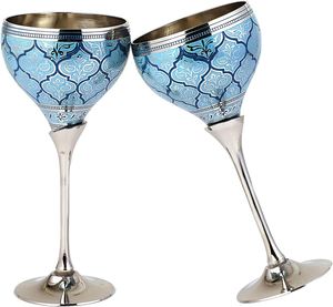 Copa de Cóctel de Latón con Diseño Clásico en Oro y Plata TQC, 300 ml, Hecha a Mano para Uso en Restaurantes, Bares y Hoteles a Precio de Mayoreo - Product Image 4