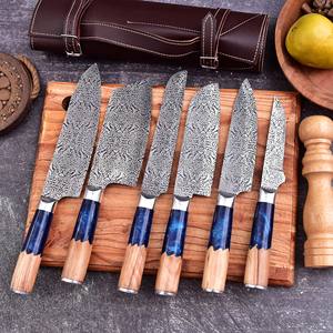 Nuevo Juego de Cuchillos de Chef de Material Sólido a Precio Económico con Mango de Madera y Grabado Personalizado en la Hoja en Venta con MOQ Bajo - Product Image 4