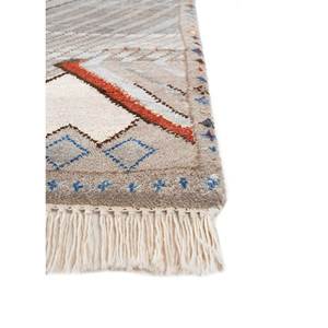 Tapis Manchaha noué à la main en laine et soie de bambou, motif géométrique gris et noir, 10 mm, pour la maison, le couloir, la chambre, forme rectangulaire - Les-2501 - Product Image 4