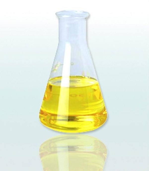 Pale yellow in color