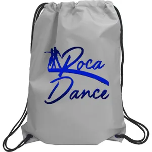 Custom Logo <b>Drawstring</b> <b>Backpack</b> 210D Polyester Draw String Sports <b>Backpack</b> Promotional Bag Custom Polyester <b>Drawstring</b> Bags - Product Image 1