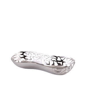 Bol de style unique avec finition nickel brillant, vaisselle pour la maison et l'hôtel, ustensiles de service de table, bols à soupe de luxe, centre de table - Product Image 6