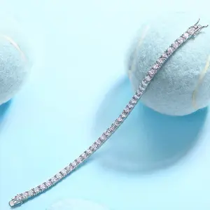 Luxury hip hop baguette cut moissanite ring 925 sterling <b>silver</b> iced out custom jewelry <b>men</b> - Product Image 5