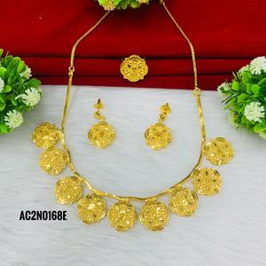 Collier Femmes Designer Collier ensemble plaqué or design en ligne tous les types de conception bijoux de mode - Product Image 2