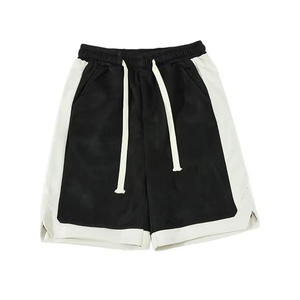 Pantalones cortos de béisbol de primera calidad para hombres y mujeres, pantalones cortos atléticos transpirables que absorben la humedad con bolsillos, pedidos a granel, logotipo personalizado de poliéster - Product Image 3