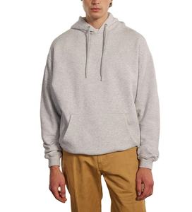 100% Cotton Custom Logo Embroidered Hoodie High Quality Hip Hop <b>Fleece</b> Blank Hoodies For Men - Product Image 4