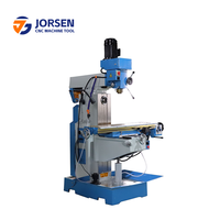 Machine de perçage et de fraisage verticale JORSEN ZX6350C 380V/220V, cône de broche ISO40, usage léger, haute sécurité, acier inoxydable, moule