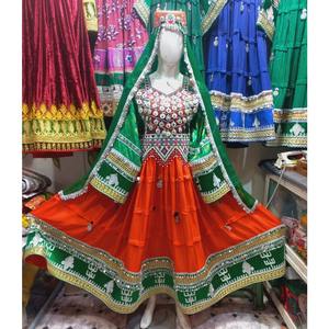 Servicio OEM mujeres de moda de alta calidad afgano Vintage Tribal KUCHI vestidos hechos a mano en precio al por mayor y bajo MOQ - Product Image 1