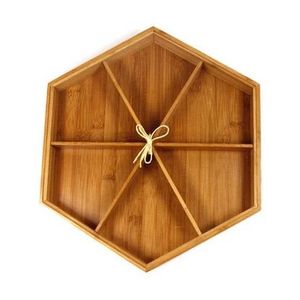 Bandeja de madera ecológica ligera para frutas secas y golosinas conveniente para reuniones Casuales - Product Image 4