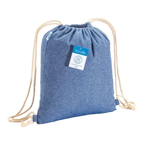 Zaino Ecologico in Cotone Riciclato a Impatto Zero per Promozioni - Product Image 3