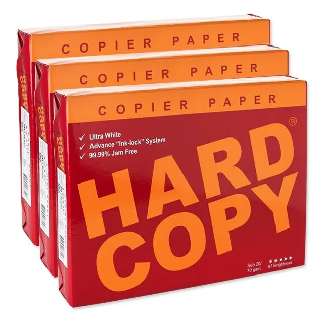 हार्ड कॉपी कागज/हार्ड कॉपी बांड कागज/A4/A3, पत्र आकार