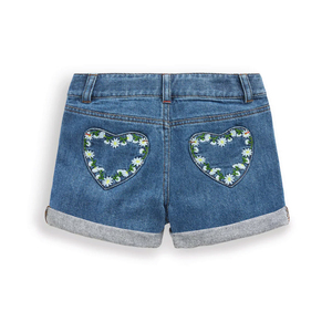 Vêtements d'été de qualité supérieure Shorts en jean pour femmes avec logo personnalisé Short en jean pour femmes au design classique de nouveau style - Product Image 2